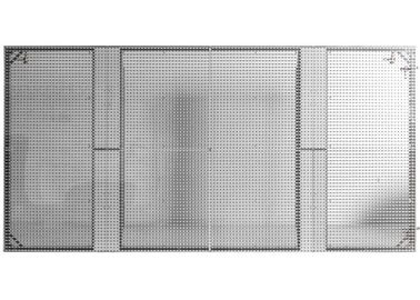 schermo di visualizzazione trasparente del LED P7.81 di 7.8MM per il negozio di vetro, progettazione leggera del Governo