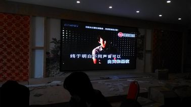 Esposizione di LED impermeabile della pubblicità di HD dell'interno, schermo di visualizzazione della parete del LED