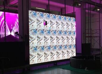 P20 video schermo di vetro trasparente all'aperto per i club, decorazione dello schermo 1R1G1B LED