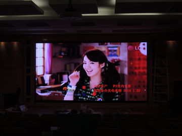 Esposizione di LED di pubblicità dell'interno di colore pieno SMD, pubblicità principale commerciale della parete dello schermo